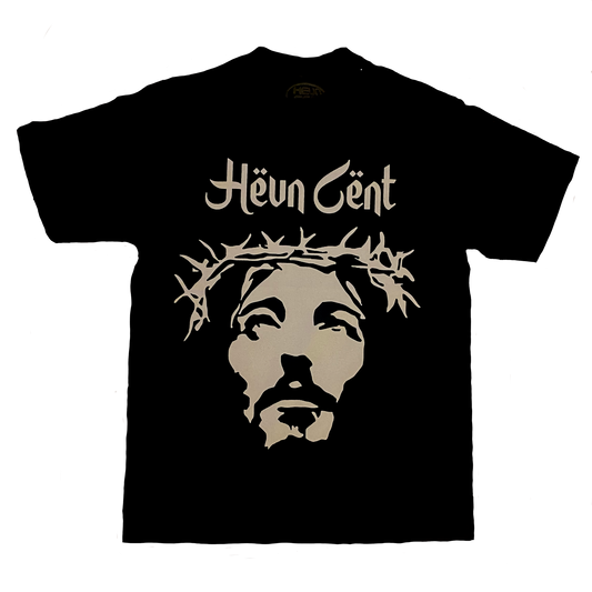 Hevn Cent Jesus Tee Black